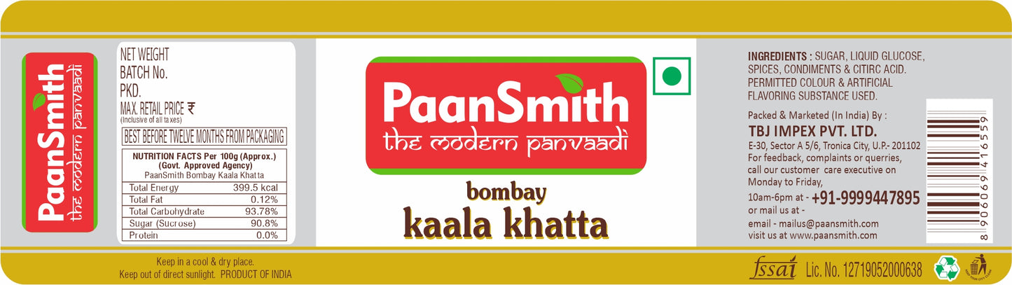 Bombay Kaala Khatta - 220g