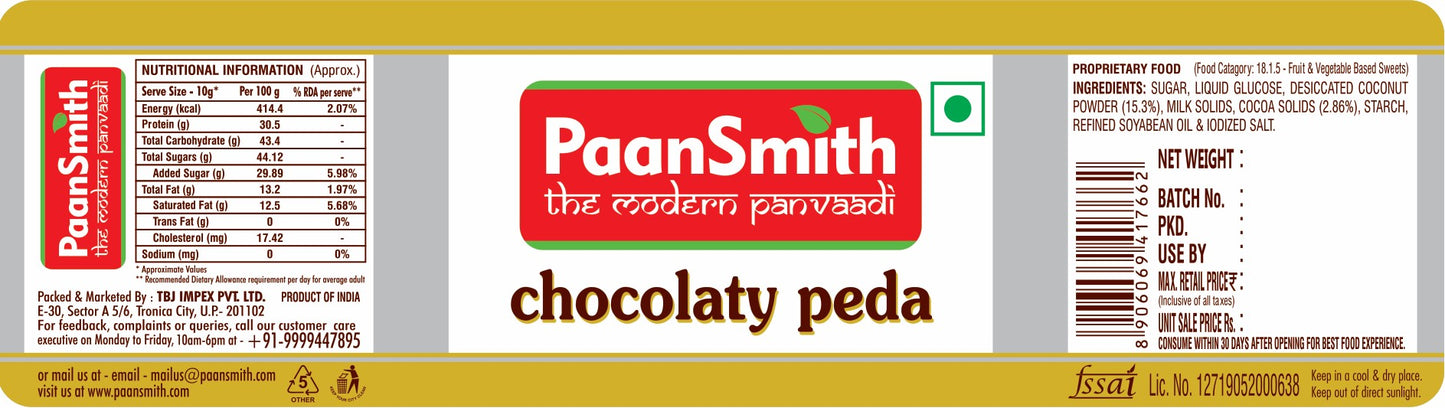 Chocolaty Peda - 200g