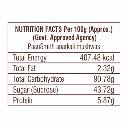 Anarkali Mukhwas - 220g