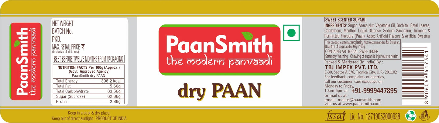 Dry Paan - 170g